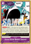 Slow-Slow Beam Sword (Reprint) (OP07-076) - Premium Booster -The Best- Vol. 2