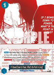 If I Bowed Down to Power, What's the Point in Living? (3rd Anniversary Treasure Campaign Pack) (OP13-057) - One Piece Promotion Cards Foil