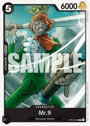 Mr.9 (OP14-095) - The Azure Sea's Seven