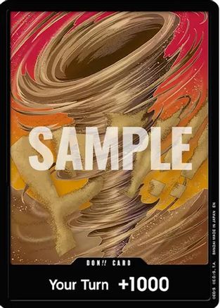 DON!! Card (Crocodile) (Double Pack Set Vol. 9) - The Azure Sea's Seven Foil